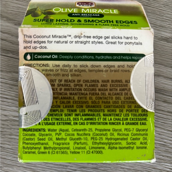 Olive Miracle Edge Control - Picture 2 of 2
